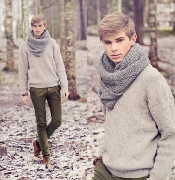 Cách chọn khăn len cho nam giới trong mùa đông